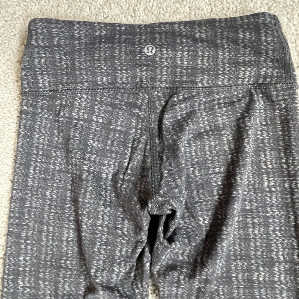 Women's LULULEMON Athletica WUNDER UNDER Ziggy Wee October Inkwell PANT Leggings - Picture 4 of 5